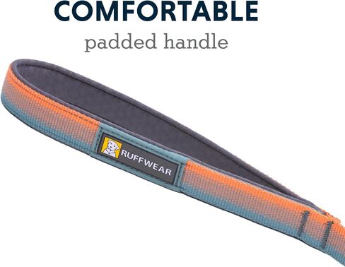 Ruffwear، مقود أمامي للكلاب، بطول 5 أقدام مع مقبض مبطن للمشي اليومي، حمام سباحة أزرق in Kuwait