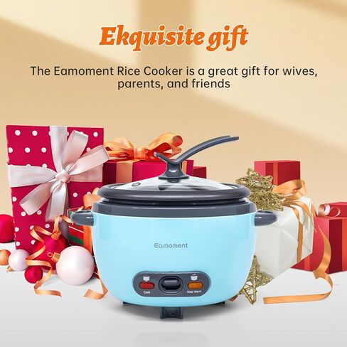 Small Rice Cooker 5 Cup Portable Cook Rice and Automatic keep-Warm,Non Stick Pot,This Mini Rice Cooker is a Great Gift for College Students(Blue) in Saudi Arabia