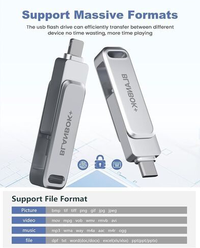 محرك أقراص فلاش Photo Stick سعة 128 جيجابايت (يحتاج إلى تنزيل التطبيق)-C18 in Kuwait