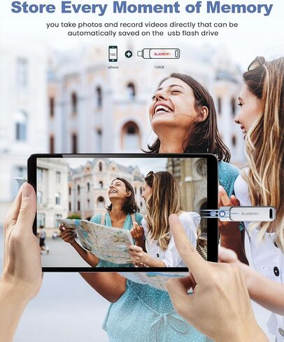 محرك أقراص فلاش Photo Stick سعة 128 جيجابايت (يحتاج إلى تنزيل التطبيق)-C21 in Kuwait