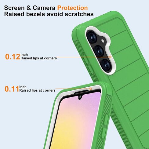 for Samsung Galaxy A25 5G Case with Belt Clip & Kickstand, Full-Body Protection Multi Layers Rugged Case with Belt Holster for Samsung Galaxy A25 5G 6.5 inch 2023 (Dark Blue+Blue) in Saudi Arabia