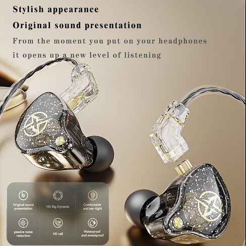 FEDAI DX2 in Ear Headphones,USB C Headphones,Type C Earbuds,Noise Isolating in Ear Headphones for Running/Gym/Workouts, USB Type C Headset with Microphone and 3-Button Remote(Type C,Purple) in Saudi Arabia