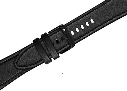 XIHAMA Watch Band Compatible for Samsung Galaxy Watch 6 40mm 44mm /Galaxy Watch 6 Classic 43mm 47mm Band, 20mm Quick Release Strap Soft Genuine Leather Hybrid Silicone Replacement Wristband for Galaxy Watch 6 5 4 in Saudi Arabia