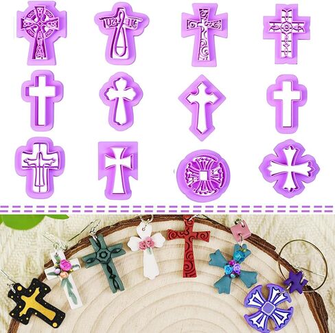 Moth Polymer Clay Cutters: 18 Pcs Earrings Clay Cutters, Butterfly Clay Cutters, Moth Clay Cutter, 3D Print Clay Cutters for Earrings Making in Saudi Arabia