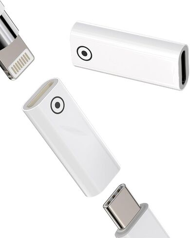 Lightning Female to Lightning Female Adapter(2Pack)Pencil 1st Generation Charger Accessories IPad Ipencil Charging Accessory Converter for Iphone 14 13 12 11 Promax X Cable Connector Pen Dongle in Kuwait