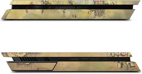 تصميمات حافظة الرأس مرخصة رسميًا من The Lord of The Rings The Fellowship of the Ring Map of the Middle Earth Graphic Art Vinyl Gaming Skin ملصق متوافق مع وحدة تحكم PS4 Slim وDualShock 4 in Kuwait