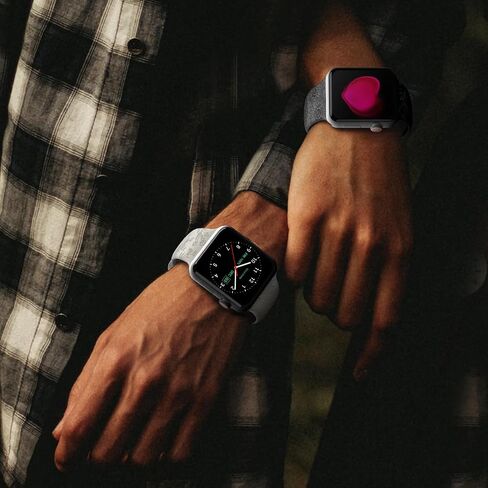 TIMOVO 2 Pack Floral Engraved Bands Compatible with Apple Watch Band 38mm 40mm 41mm Women,Soft Silicone Sport Replacement Strap for iWatch Bands Series SE 9 8 7 6 5 4 3 2 1, Black Sunflower/Gray Tulip in Saudi Arabia