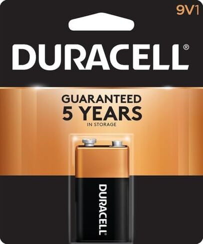 Duracell Alkaline 9V Battery, 1 Count in Saudi Arabia