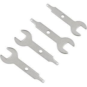 BeeSpring 4 قطع 3/8 بوصة مجموعة مفاتيح مفاتيح رفيعة للغاية مفتوحة 9.5 مم من الفولاذ المقاوم للصدأ أداة دوارة كوليت مفتاح الربط للصيانة المنزلية والإصلاحات العامة in Kuwait