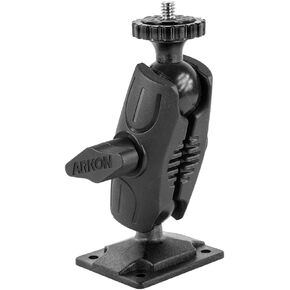 ARKON Heavy Duty 4 Hole AMPS Camera Wall Mount for Cameras and Video Cameras Black (RMSAMPS1420)