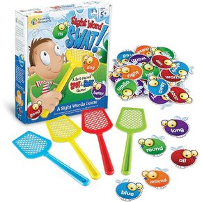 Learning Resources Slam Ships Sight Words Game - Ages 5+ Educational and Fun Games for Kids, Board Games for Kids, Kindergarten Games