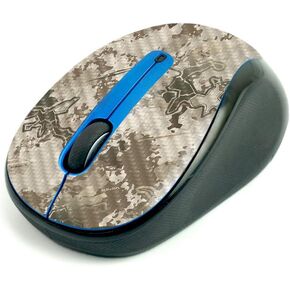 MightySkins Carbon Fiber Skin for Logitech M325 Wireless Mouse - Black Camo, Protective, Durable Textured Carbon Fiber Finish, Easy to Apply | Made in The USA
