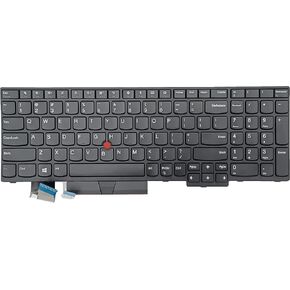 لوحة مفاتيح بديلة لجهاز Lenovo Thinkpad E590 E580 E585 T590 P15S P52 P72 P53 P73 & T15 Gen 1 Series Laptop، Lenovo Thinkpad P52 P52 لوحة مفاتيح بدون تخطيط أمريكي بإضاءة خلفية in Kuwait