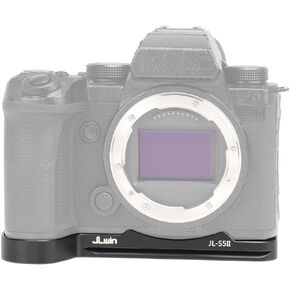 FocusFoto Quick Release Baseplate QR Plate with Cold Shoe Mount for Panasonic Lumix DC-S5 II S5II/ DC-S5 IIX S5IIX / DC-G9M2 G9II Mirrorless Camera, Compatible with Arca-Swiss Standard Tripod Ballhead