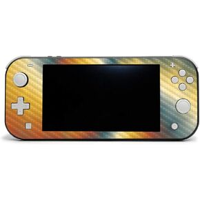 MightySkins Carbon Fiber Skin for Nintendo Switch Lite - Acid Trippy | Protective, Durable Textured Carbon Fiber Finish | Easy to Apply, Remove, and Change Styles | Made in The USA