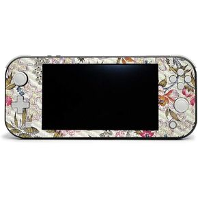 MightySkins Carbon Fiber Skin for Nintendo Switch Lite - Jasmine | Protective, Durable Textured Carbon Fiber Finish | Easy to Apply, Remove, and Change Styles | Made in The USA (CF-NISWILIT-Jasmine)
