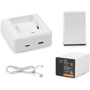 REYTRIC 13000mah 2-Pack A-7a XL Extended Batteries and Charger Compatible with Arlo Go 2 Arlo Pro 3 Floodlight Arlo Pro 3/4 XL VMA5410 Arlo Ultra/Ultra 2 That Using XL Extended Battery and Housing