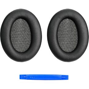 Replacement Ear Pads Cushions for Sony WH-1000XM3 Noise Canceling Headphones, with Soft-Touch Leather, Breathable Noise Isolation Memory Foam, Long-Lasting Comfort, Easy Installation (Gray)