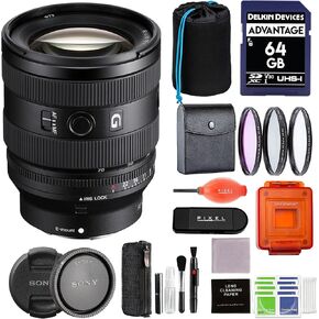 Sony FE 20-70mm f/4 G E-Mount Lens Bundle with Backpack, 64GB SD Card + More | SEL2070G in Kuwait