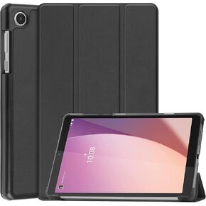 Smart Case for Lenovo Tab M8 4th Gen (2023), Ratesell Lightweight Smart Trifold Stand Case Cover for Lenovo Tab M8 4th Gen TB-300FU Black