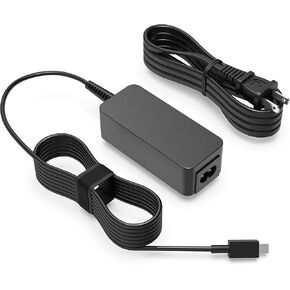 UL Listed 24W AC Charger Fit for Asus Chromebook Flip C100PA C100P C100 C100PA-DB01 C100PA-DB02 C100PA-RBRKT03 Laptop Power Supply Adapter Cord