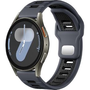 Odbeai Rugged Bands Compatible with Samsung Galaxy Watch 7 FE 6 5 4 40mm 44mm, Compatible with Galaxy Watch 5 Pro 45mm/Watch 6 4 Classic 42mm 46mm 43mm 47mm/Active 2, 20mm Silicone Strap Men Women