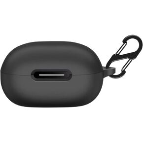 Case Compatible with Anker Soundcore P40i, Soft Silicone Shockproof Protective Cover with Carabiner Accessories (Clear)