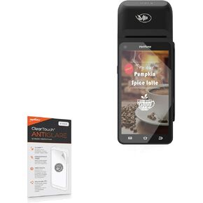 BoxWave Screen Protector Compatible with Verifone T650c - ClearTouch Anti-Glare (2-Pack), Anti-Fingerprint Matte Film Skin