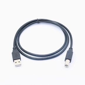 Printer Cable - 1.6 Meters/5.3 Feet - USB 2.0 Printer Cable USB A Male to B Male Scanner Printer Cord - High Speed Compatible with Hp, Canon, Brother, Epson, Samsung, Dell and More