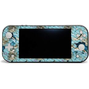 MightySkins Carbon Fiber Skin for Nintendo Switch Lite - Abstract Wood | Protective, Durable Textured Carbon Fiber Finish | Easy to Apply, Remove, and Change Styles | Made in The USA