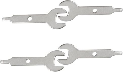 BeeSpring 4 قطع 3/8 بوصة مجموعة مفاتيح مفاتيح رفيعة للغاية مفتوحة 9.5 مم من الفولاذ المقاوم للصدأ أداة دوارة كوليت مفتاح الربط للصيانة المنزلية والإصلاحات العامة in Kuwait