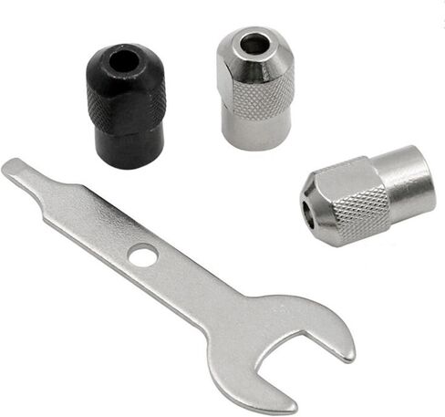 BeeSpring 4 قطع 3/8 بوصة مجموعة مفاتيح مفاتيح رفيعة للغاية مفتوحة 9.5 مم من الفولاذ المقاوم للصدأ أداة دوارة كوليت مفتاح الربط للصيانة المنزلية والإصلاحات العامة in Kuwait