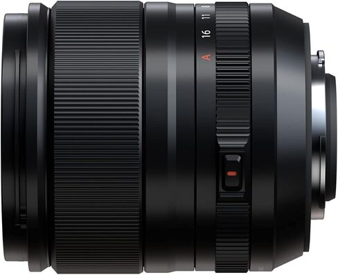 حزمة عدسة Fujifilm Fujinon XF 33mm f/1.4 R LM WR (أسود) مع بطاريات قابلة لإعادة الشحن (عبوتان)، شاحن مزدوج وحقيبة أدوات مع ملحقات in Saudi Arabia