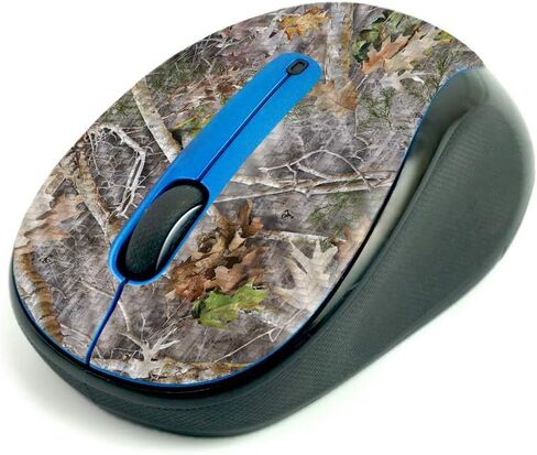 غلاف من ألياف الكربون MightySkins للفأرة اللاسلكية Logitech M325 - مموه أسود، حماية، لمسة نهائية متينة من ألياف الكربون، سهلة الاستخدام | صنع في الولايات المتحدة الأمريكية in Kuwait