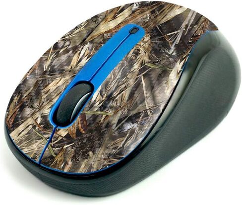 غلاف من ألياف الكربون MightySkins للفأرة اللاسلكية Logitech M325 - مموه أسود، حماية، لمسة نهائية متينة من ألياف الكربون، سهلة الاستخدام | صنع في الولايات المتحدة الأمريكية in Kuwait