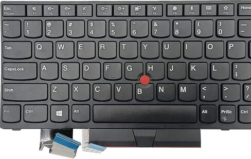 لوحة مفاتيح بديلة لجهاز Lenovo Thinkpad E590 E580 E585 T590 P15S P52 P72 P53 P73 & T15 Gen 1 Series Laptop، Lenovo Thinkpad P52 P52 لوحة مفاتيح بدون تخطيط أمريكي بإضاءة خلفية in Kuwait