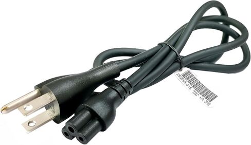 3 Prong Power Cord Replacement Power Cable for Computers, TV, Monitors, NEMA 5-15P to IEC 60320 C5 | 18AWG | 125V 10A, 3 Ft / 3' AC Cable in Saudi Arabia