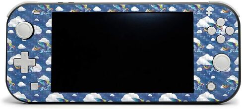 MightySkins Carbon Fiber Skin for Nintendo Switch Lite - Unicorn Dream | Protective, Durable Textured Carbon Fiber Finish | Easy to Apply, Remove, and Change Styles | Made in The USA in Saudi Arabia