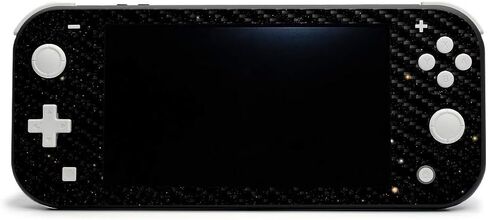 MightySkins Carbon Fiber Skin for Nintendo Switch Lite - Unicorn Dream | Protective, Durable Textured Carbon Fiber Finish | Easy to Apply, Remove, and Change Styles | Made in The USA in Saudi Arabia
