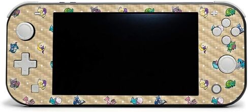 MightySkins Carbon Fiber Skin for Nintendo Switch Lite - Unicorn Dream | Protective, Durable Textured Carbon Fiber Finish | Easy to Apply, Remove, and Change Styles | Made in The USA in Saudi Arabia