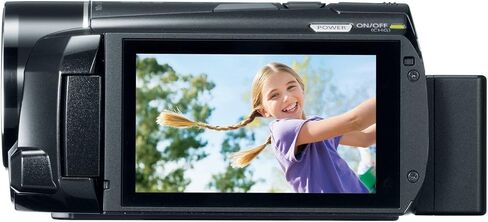 كاميرا Canon VIXIA HF M500 Full HD 10x مثبتة الصورة مع فتحة بطاقة SDXC واحدة وشاشة LCD تعمل باللمس 3.0 (تم تجديدها معتمدة) in Saudi Arabia