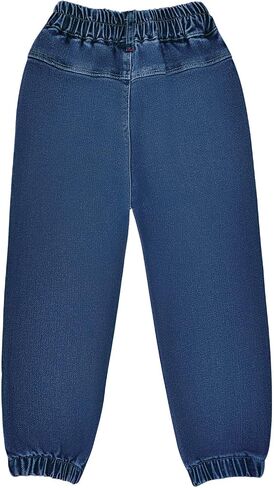 Peacolate 2-6T Infant Little Kids Girls Embroidery Jeans Denim Pants Trousers(Heart,4-5Y) in Kuwait
