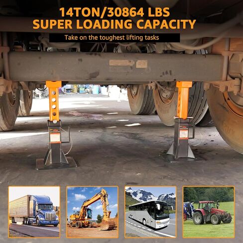 BESTOOL Heavy Duty Jack Stands, Multi-Functional Topped Adapter, Easy Switching -4 Ton, 8,000 lbs Capacity, 2 Pack in Saudi Arabia