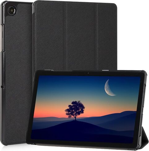 Caweet Case for Samsung Galaxy Tab A9+ / A9 Plus 11 Inch 2023, Ultra Slim Lightweight Hard Back Shell Tri-Fold Stand Cover with Atuo Sleep/Wake, Lilac Marble in Saudi Arabia