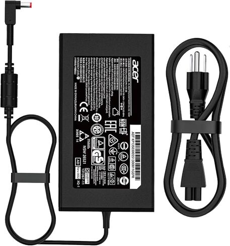 شاحن 135 واط مناسب لجهاز Acer Nitro 5 AN515-41 AN515-42 AN515-43 AN515-44 AN515-51 AN515-52 AN515-53 AN515-54 AN517-51 PA-1131-05 ADP-135K محول الكمبيوتر المحمول للألعاب in Kuwait