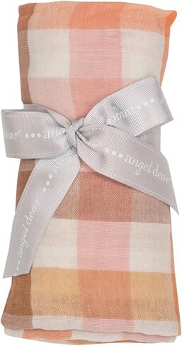 Angel Dear - بطانية هارفيست منقوشة، قماط in Kuwait