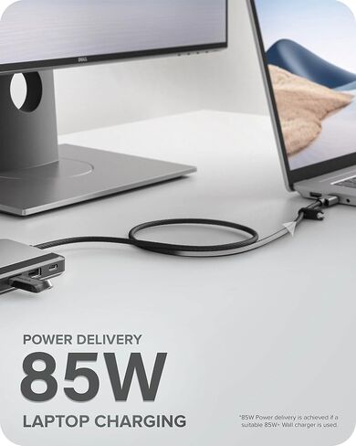 ALOGIC USB-C شاشة مزدوجة 1080p FHD Dock؛ توصيل طاقة 85 وات؛ 2X USB-A؛ 2X USB-C؛ 2X منافذ HDMI؛ إيثرنت؛ مقبس الصوت؛ قارئ بطاقات SD وMicro-SD؛ إصدار 10 في 1 MX2 lite HDMI. in Kuwait