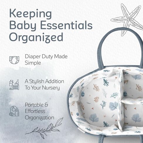 علبة حفاضات كيدي كير بنمط أزرق in Kuwait