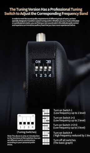 KZ ZS12 PRO X in Ear Monitor with Adjust Tuning Switch Earphone,KZ ZS10 PRO X Upgraded Version 1DD+5BA HiFi Wired Earbuds Noise Cancelling Earphone with Full Metal Cavity for Musicians/Singers in Saudi Arabia