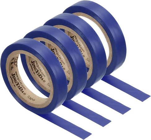 4 Pack Racquet Overgrip Tape - Badminton Tennis Racket Grip Finishing Tape Wrap Tape Sticky Non-Slip, Apply to Tennis Racket (26Ft, Black) in Saudi Arabia
